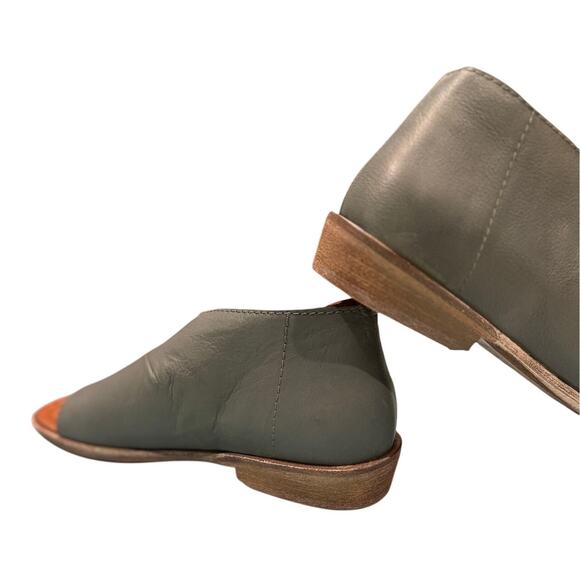 MSRP $198 NEW BOX Free People Mont Blanc Asymmetrical Mule Sandals Shoes 7/37.5 - Picture 9 of 12